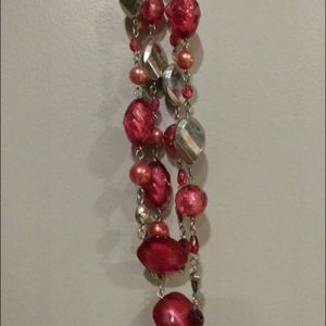 WHBM Set Earrings and Necklace